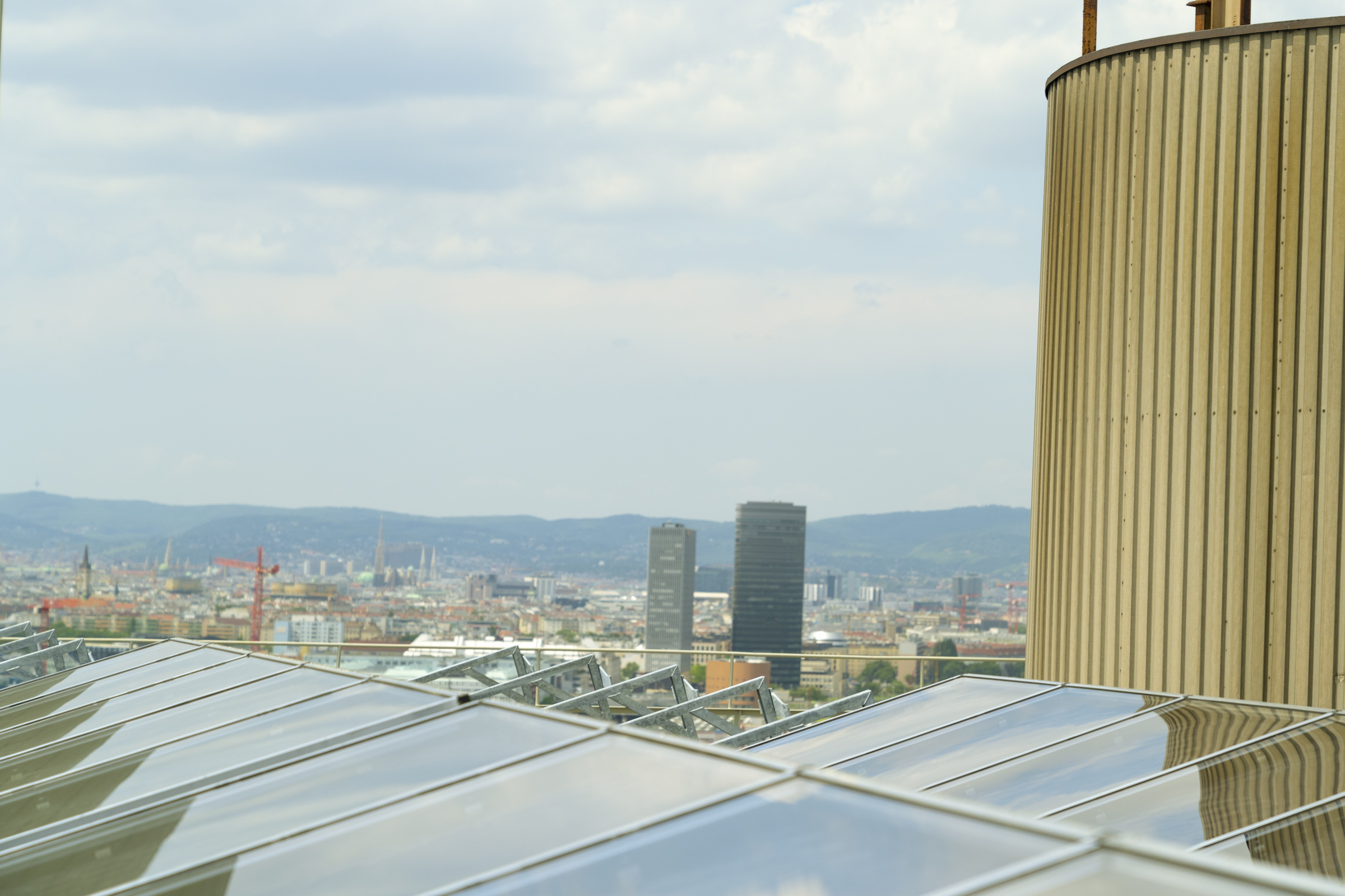 Wien Energie Dach Kollektoren GREENoneTECH